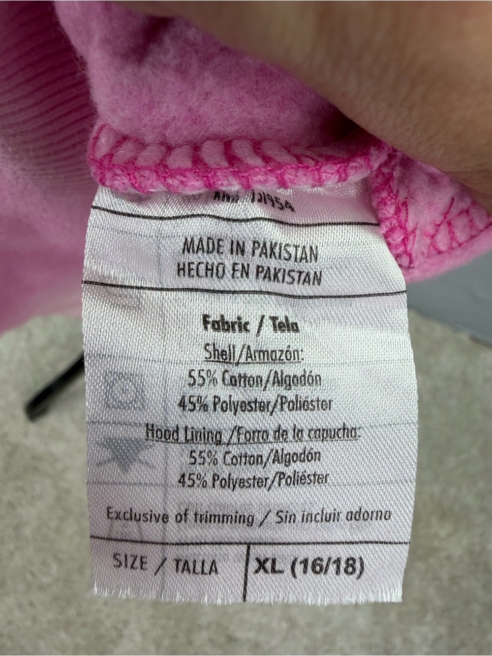 Lincoln Outfitters Women's Pink Yellow Tie-Dye Half Zip Hoodie NWT Size XL - Picture 10 of 12